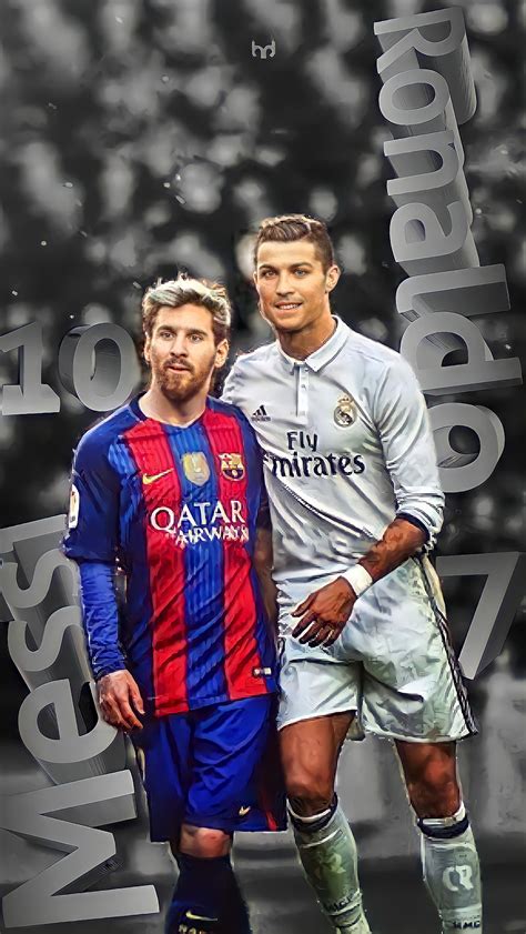 fondos de pantalla de messi y cr7 juntos|messi & ronaldo wallpaper 4k.